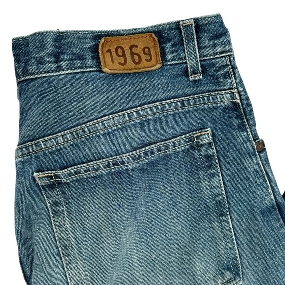 GAP Vintage Cut Wide Leg Baggy Jeans Epoque 100% Cotton | 32" x 30" - Picture 6 of 8